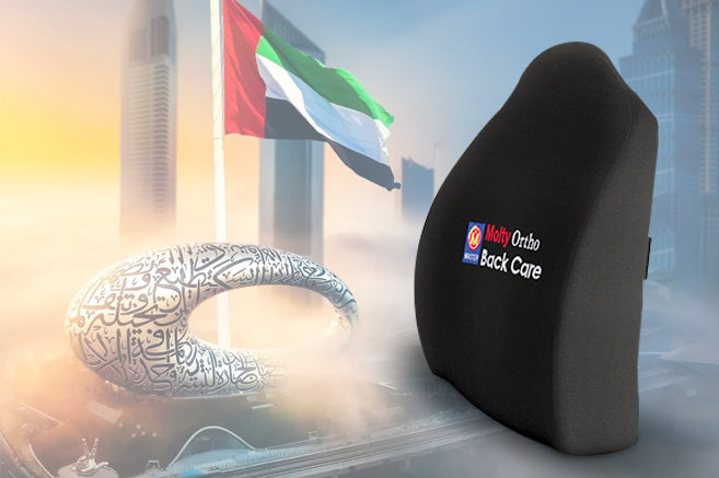 MoltyOrtho Back Care Cushion: The Ultimate Lumbar Support Solution in the UAE