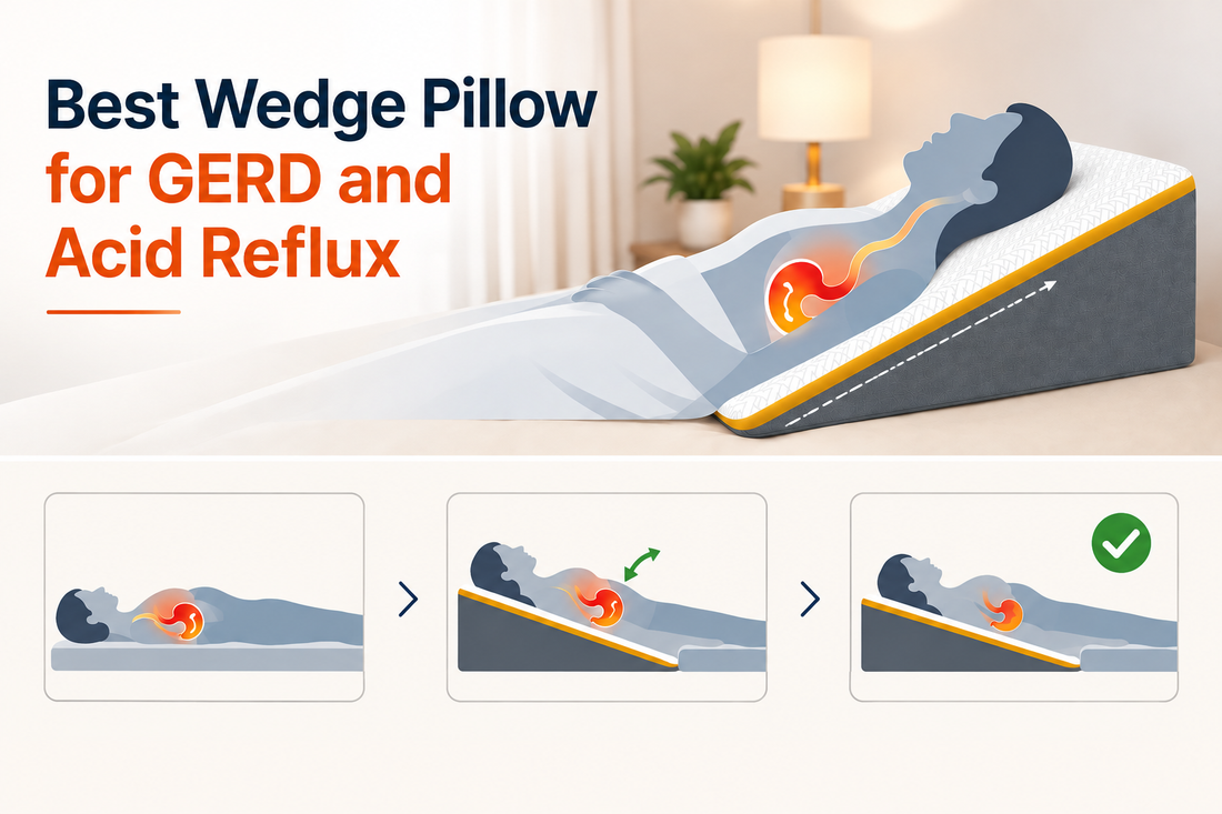 Best Wedge Pillow for GERD and Acid Reflux Comfort
